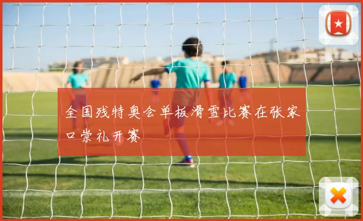 全国残特奥会单板滑雪比赛在张家口崇礼开赛