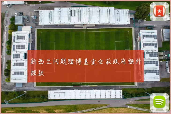新西兰问题赌博基金会获政府额外拨款