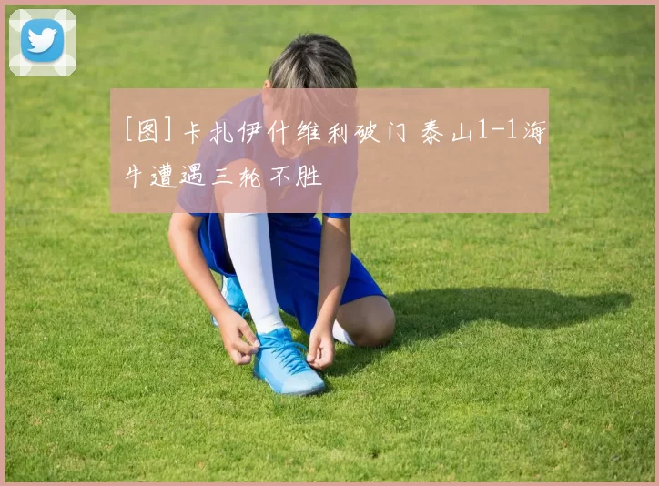 [图]卡扎伊什维利破门 泰山1-1海牛遭遇三轮不胜